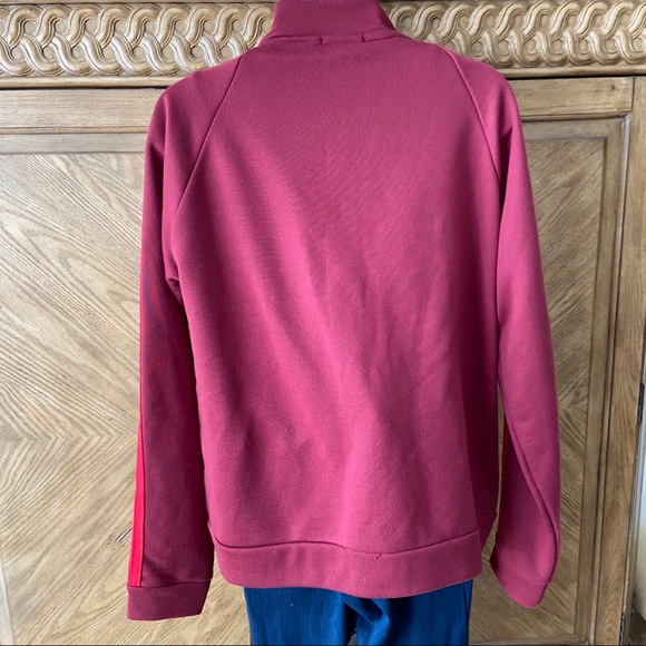 Prettylittlething Burgundy baseball jacket red - Picture 4 of 4